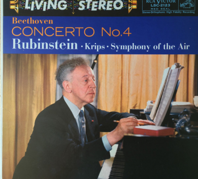 Ludwig Van Beethoven, Arthur Rubinstein, Josef Krips, Symphony Of The Air – Concerto No.4 In G Op. 58
